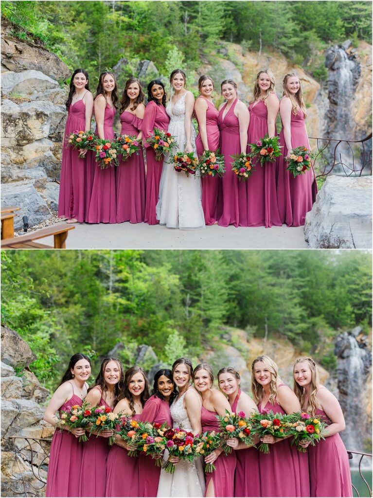 waterstone venue wedding bridesmaids