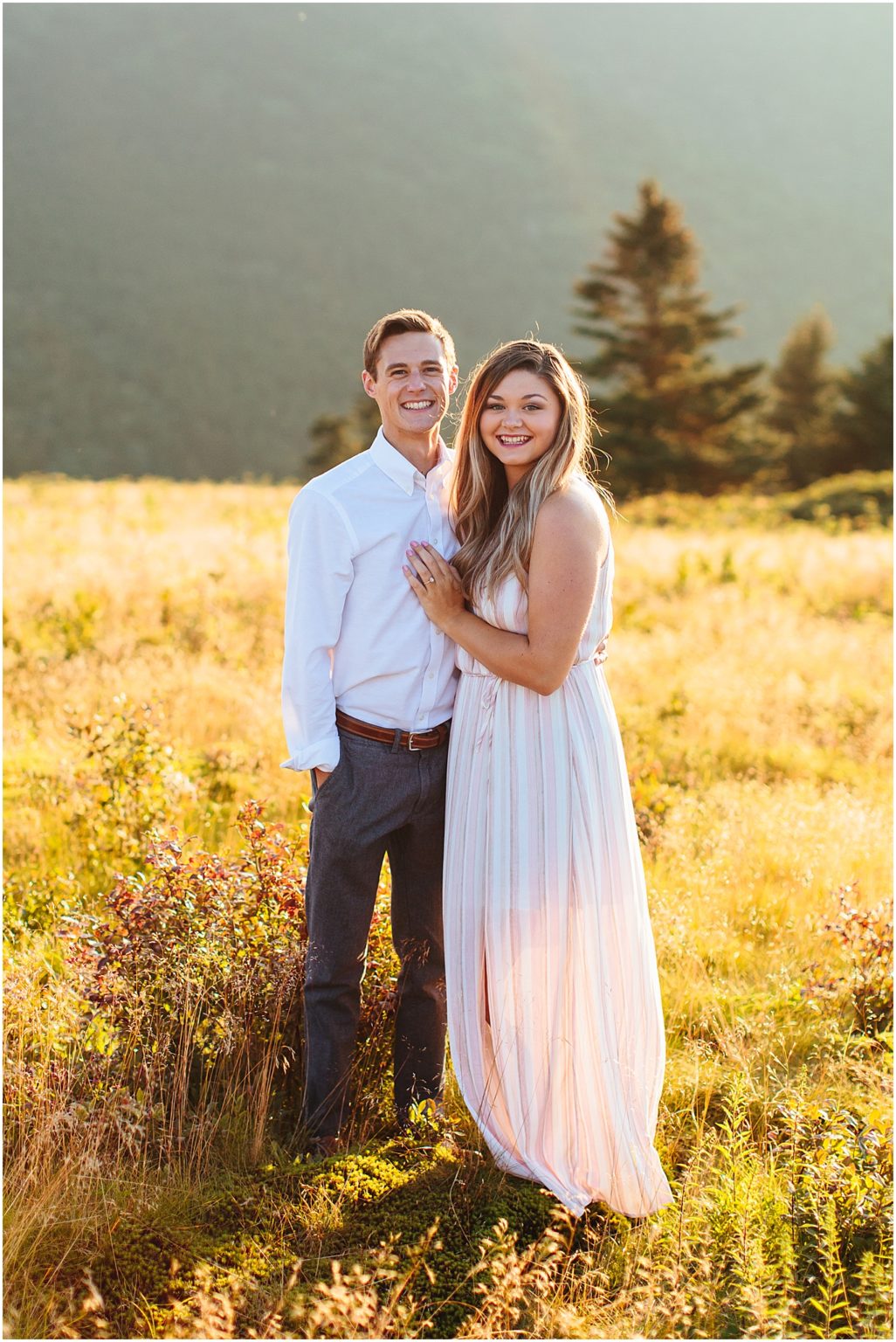 Roan Mountain Engagement Session