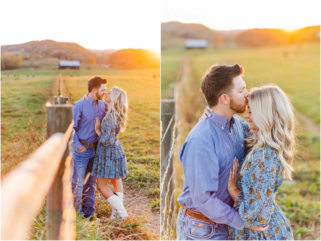 country engagement farm photography 