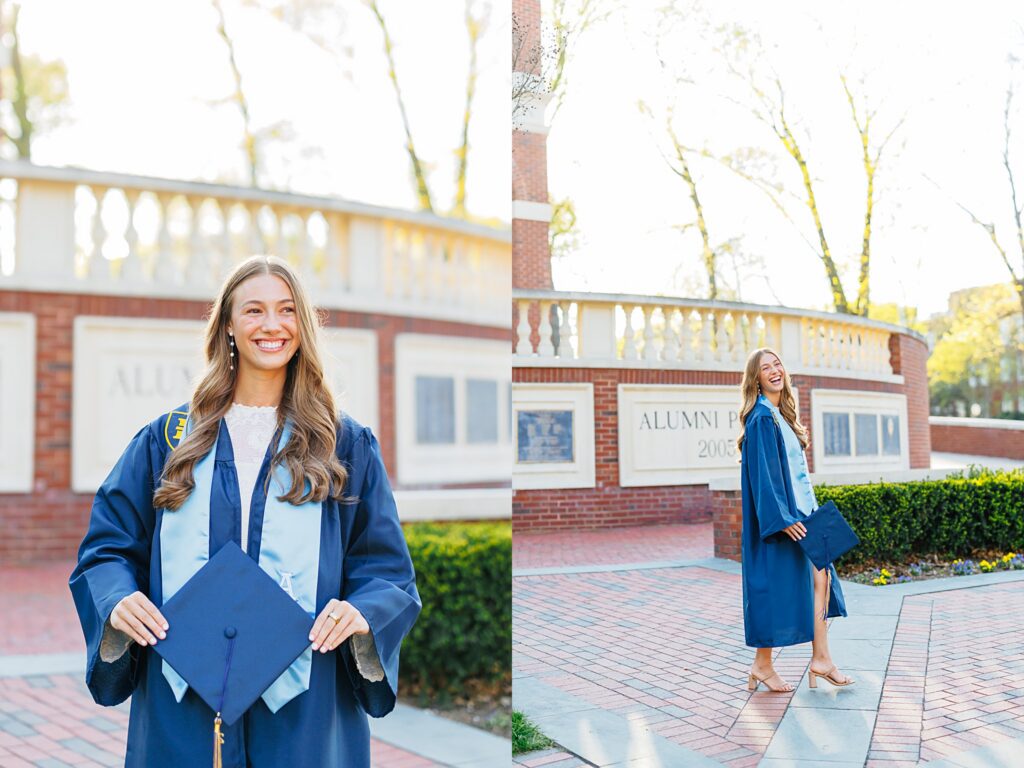 Emily’s ETSU graduation photos at East Tennessee State University in Johnson City, Tennessee